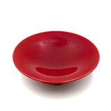 Modern red vide poche / centerpiece, Sevres France 1940s