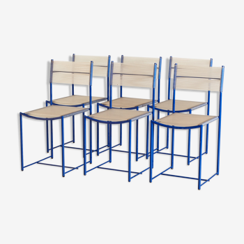 Spaghetti chairs by Giandomenico Belotti for Alias, set of 6