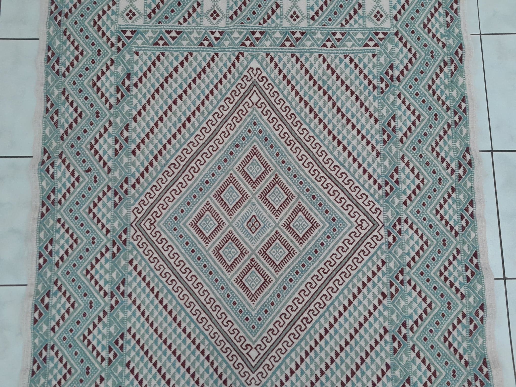 Kilim kairouan handmade 186x120cm