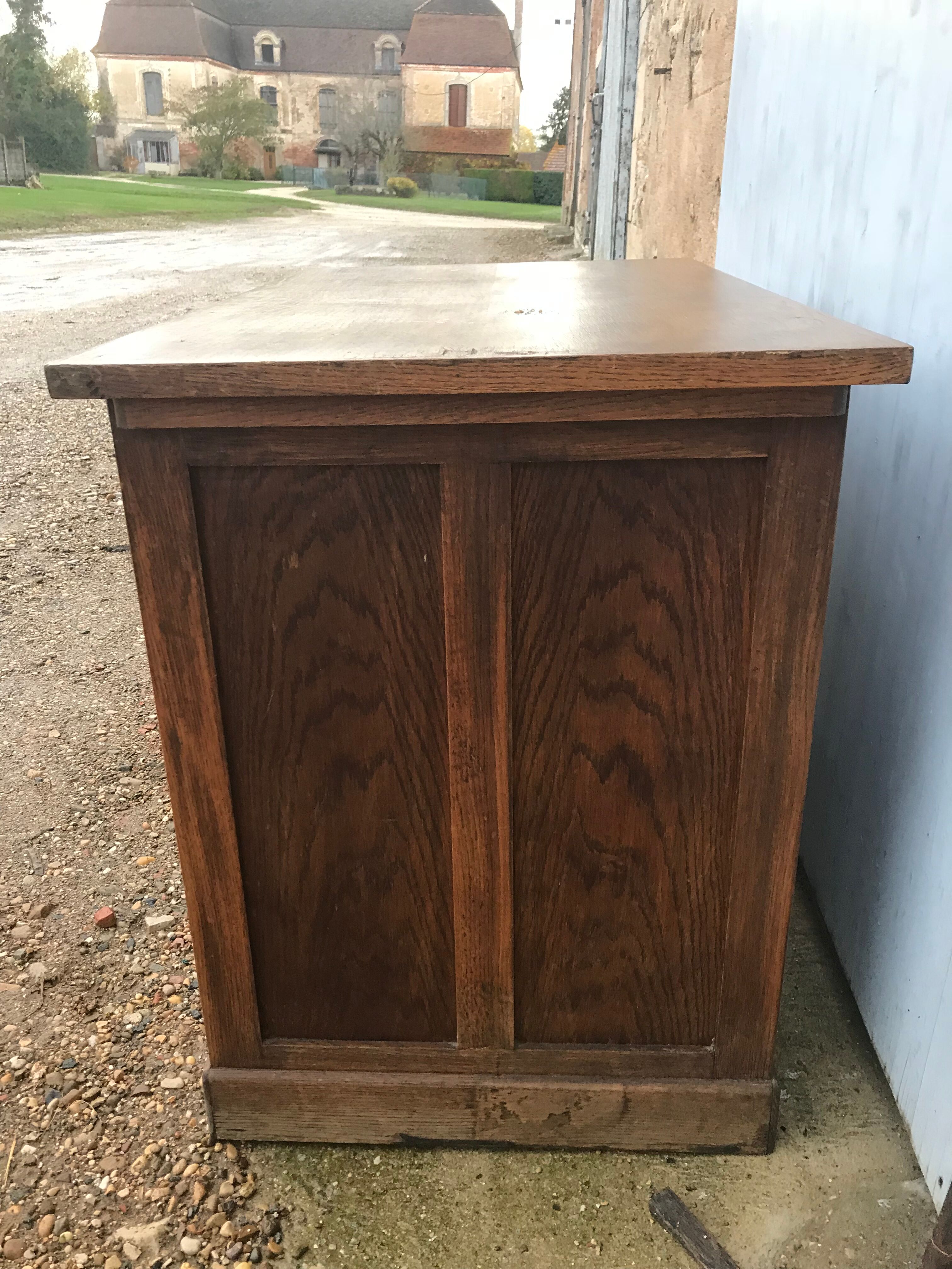 Desk administrative oak 1950