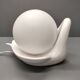 Ceramic swan lamp - Delfts Wit - 70s/80s - Netherlands