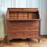 Writing desk cylinder Louis XVI 18th century