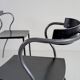 Pascal Mourgue, set of 3 Artelano chairs, 1980