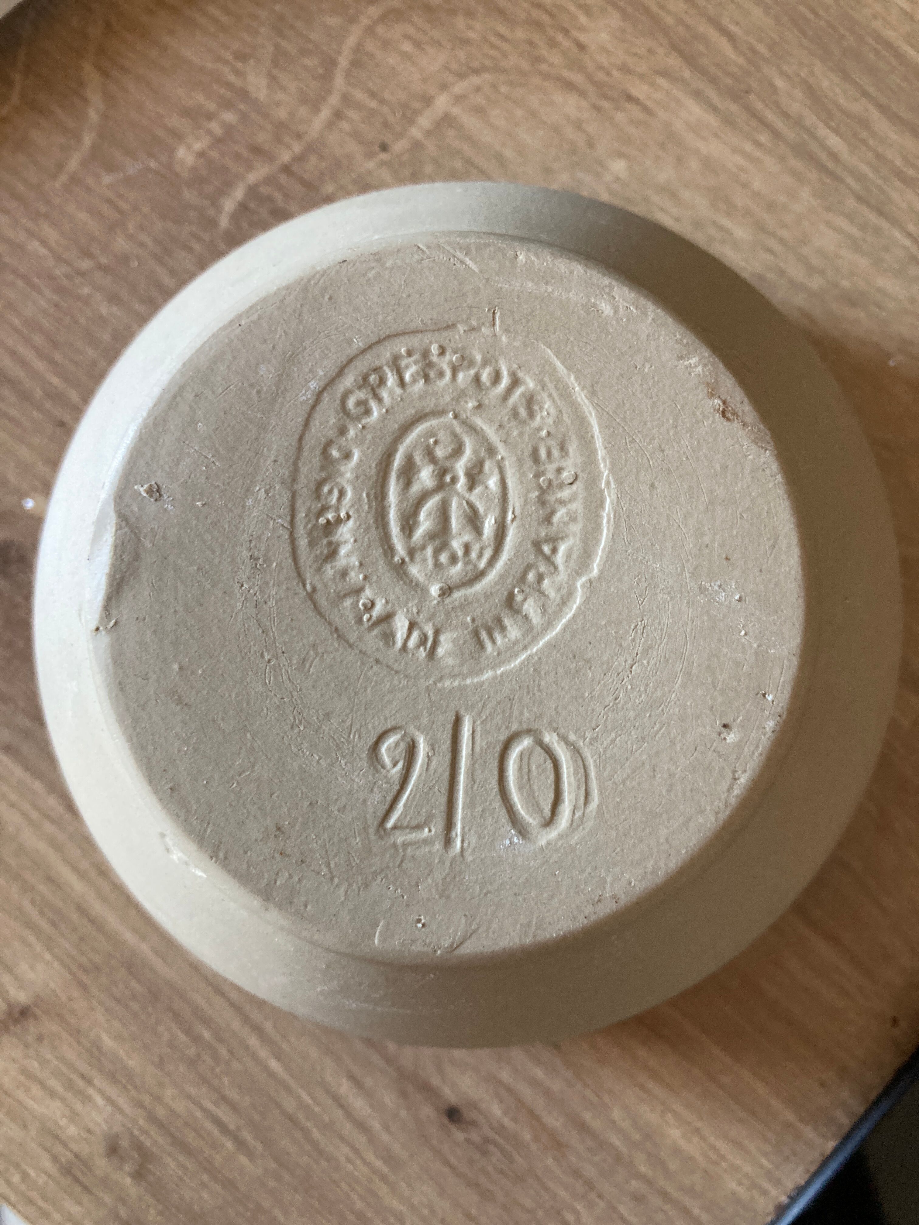 Bols en grès Digoin