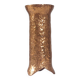 Anthroposophical hand hammered metal vase
