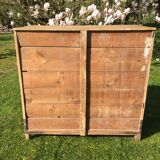 Parisian buffet two doors honey color