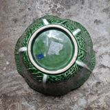 Vintage Cabbage Barbotine Salad Bowl