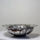 Coupe, Olri Italie vintage Année 50 Silver plated martelée