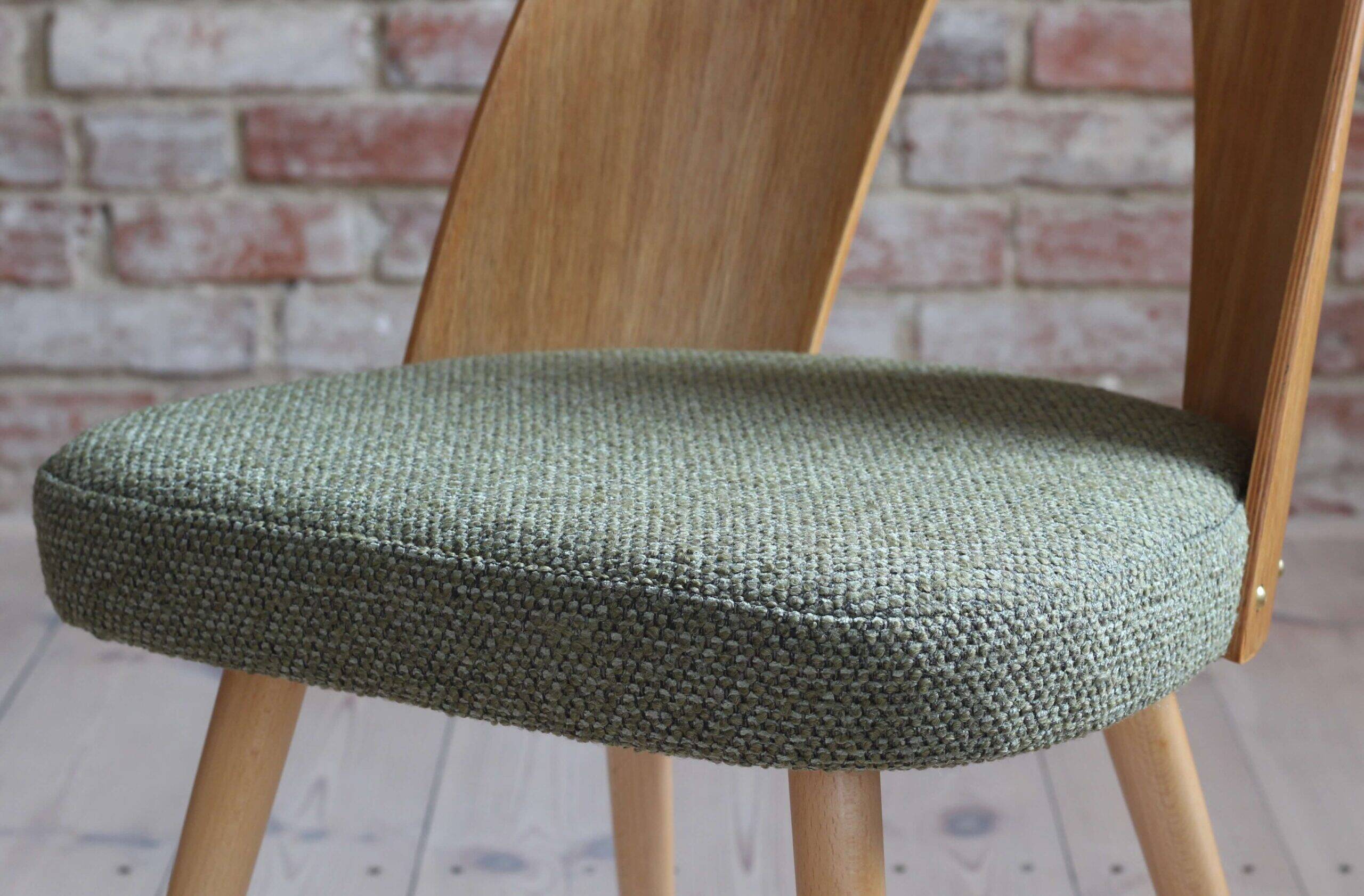 Set of 10 MidCentury Dining Chairs by A. Šuman, Reupholstery Options