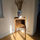 Table d'appoint bois massif - style Louis XVI