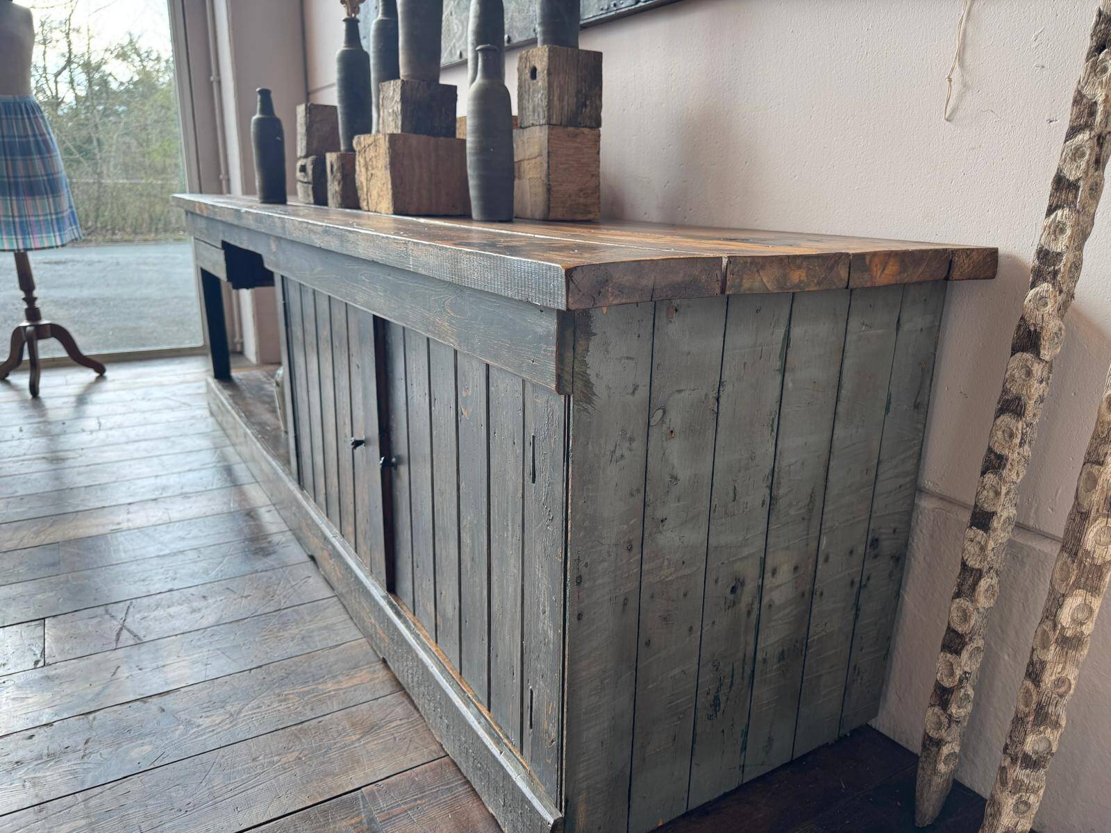 Old cabinetmaker's workbench