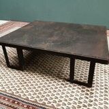 Industrial coffee table steel