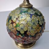 Lamp by Camille Fauré Enamels of art Limoges (1874-1956)
