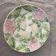 Compotier in slip pattern with art deco roses
