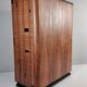 Vintage Walnut Wardrobe, 1960s