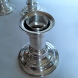 3 whole photophores in silver metal