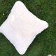 Leather cushion / béni ourain