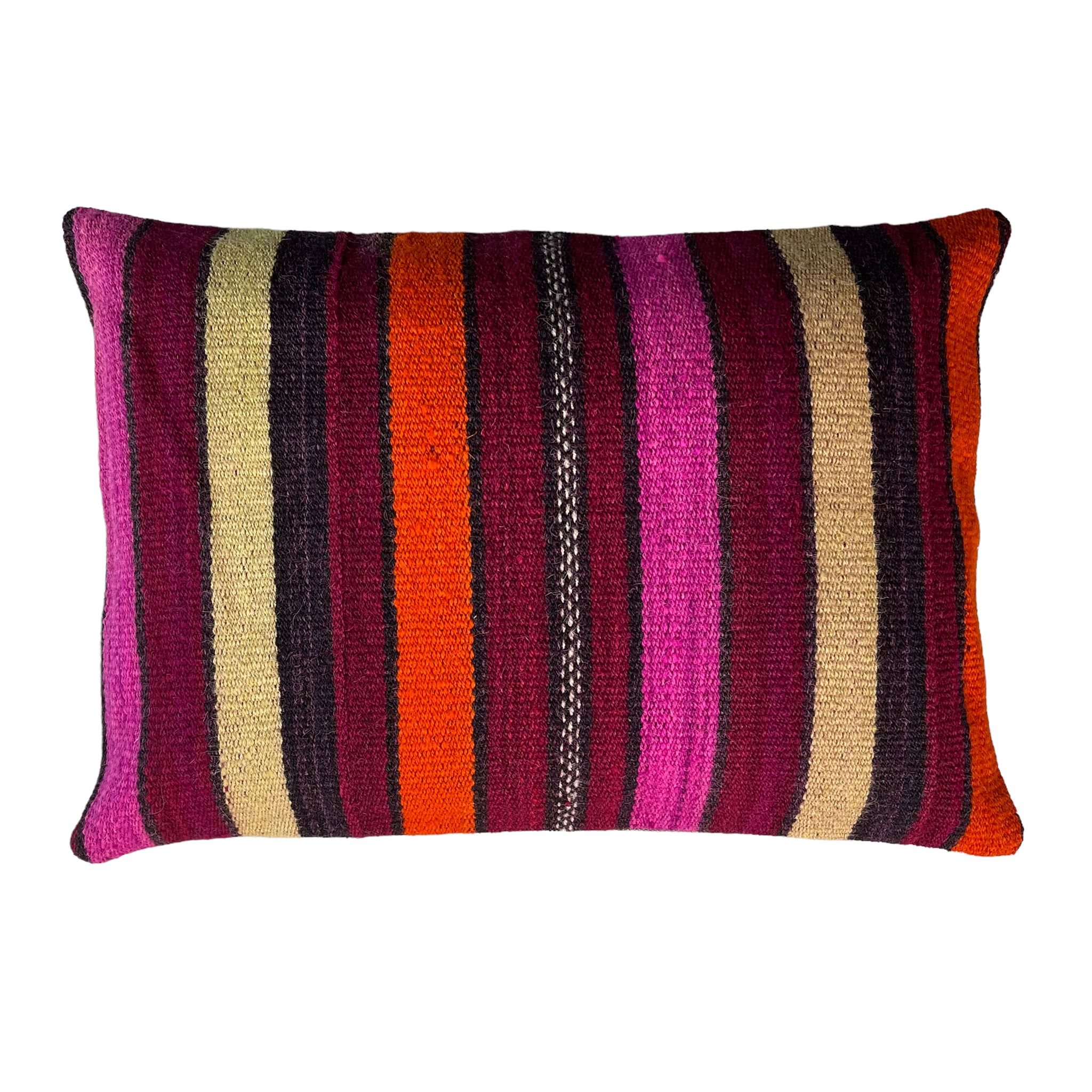 Housse de coussin vintage turque faite à la main, 40 x 60 cm