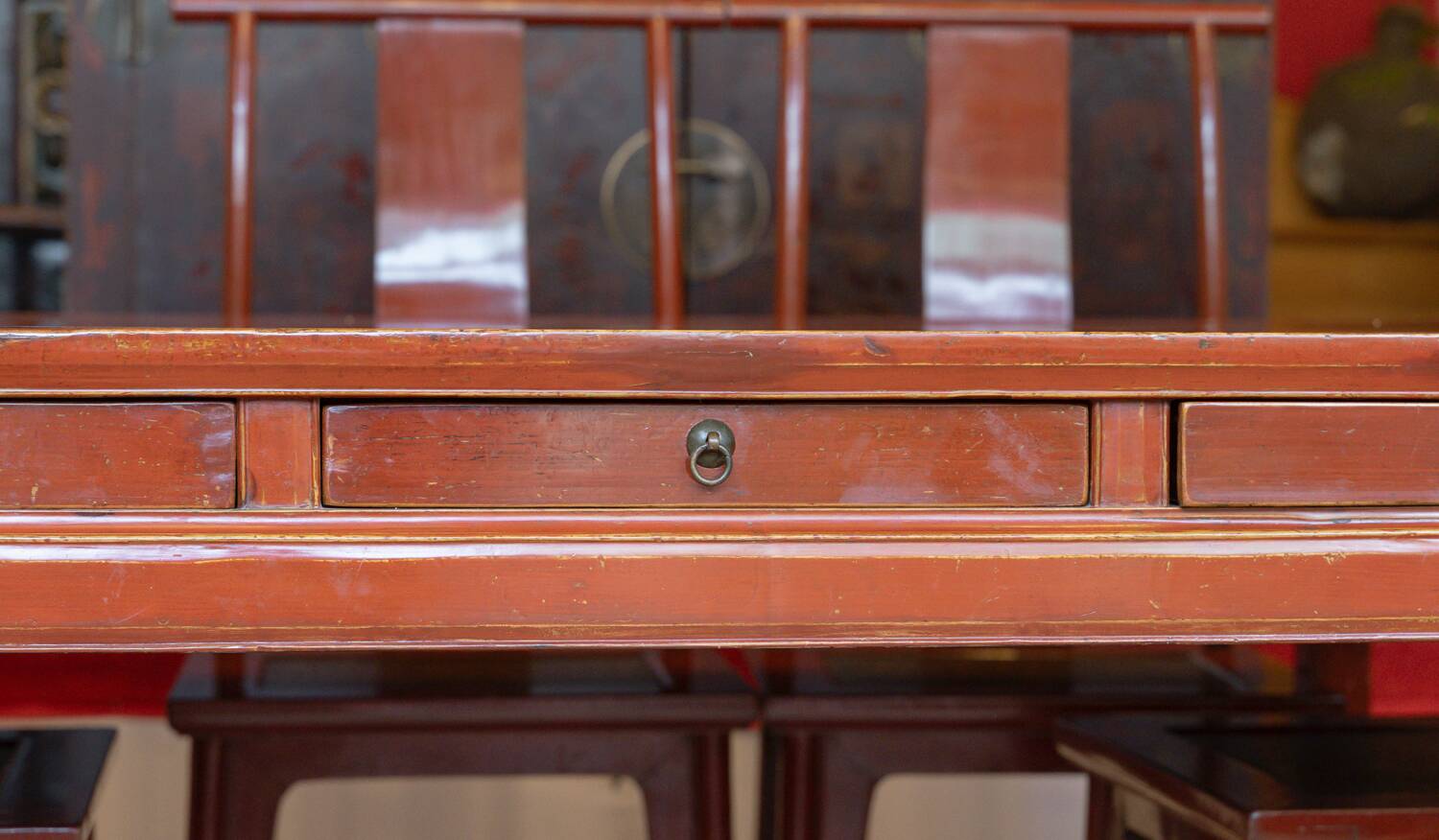 Dining table and 6 chairs