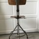 Chaise industrielle vintage