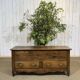 Louis XV 19th-century chest in chestnut with 2 drawers.