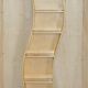 Birch libraries in three curved sections
