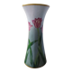 Art Nouveau glazed ceramic vase with Tulip decoration from the Sphère house