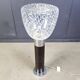 Vintage italian murano glass space age floor lamp, 1970s