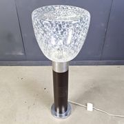 Vintage italian murano glass space age floor lamp, 1970s