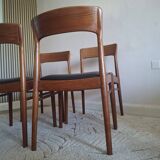 Danish dining chairs by Kai Kristiansen K.S.