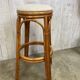 Rattan bar stool