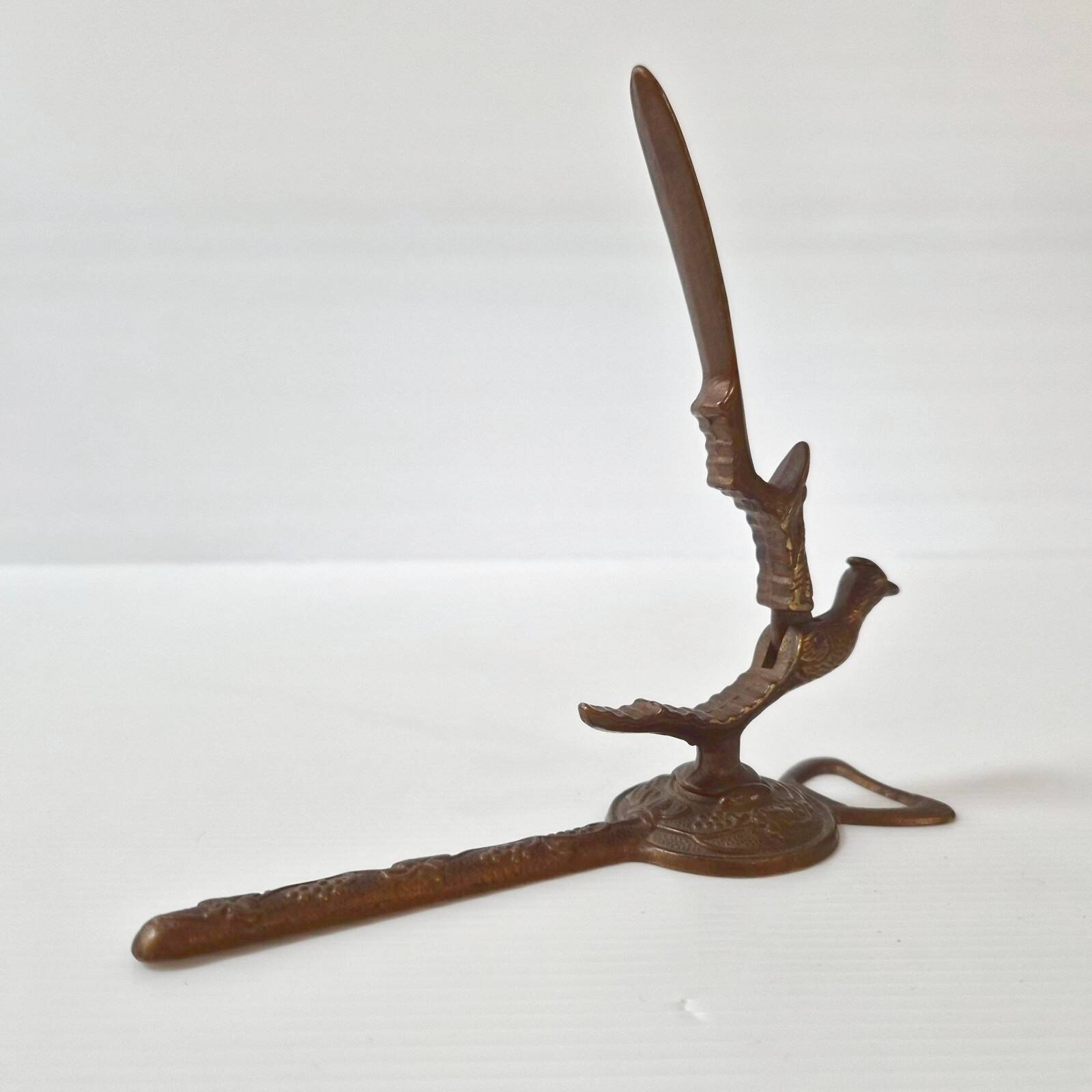 VINTAGE 1950 NUTCRACKER IN BRASS BIRD SHAPE 50S 1950S