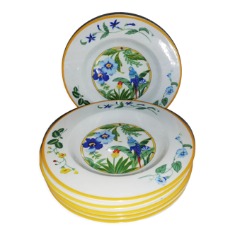 Set of 6 hollow plates model Ara