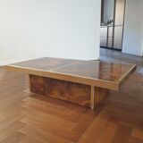 Table basse vintage années 70 Lancel bar