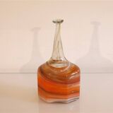 Scandinavian glass vase from Flygsfors 1970