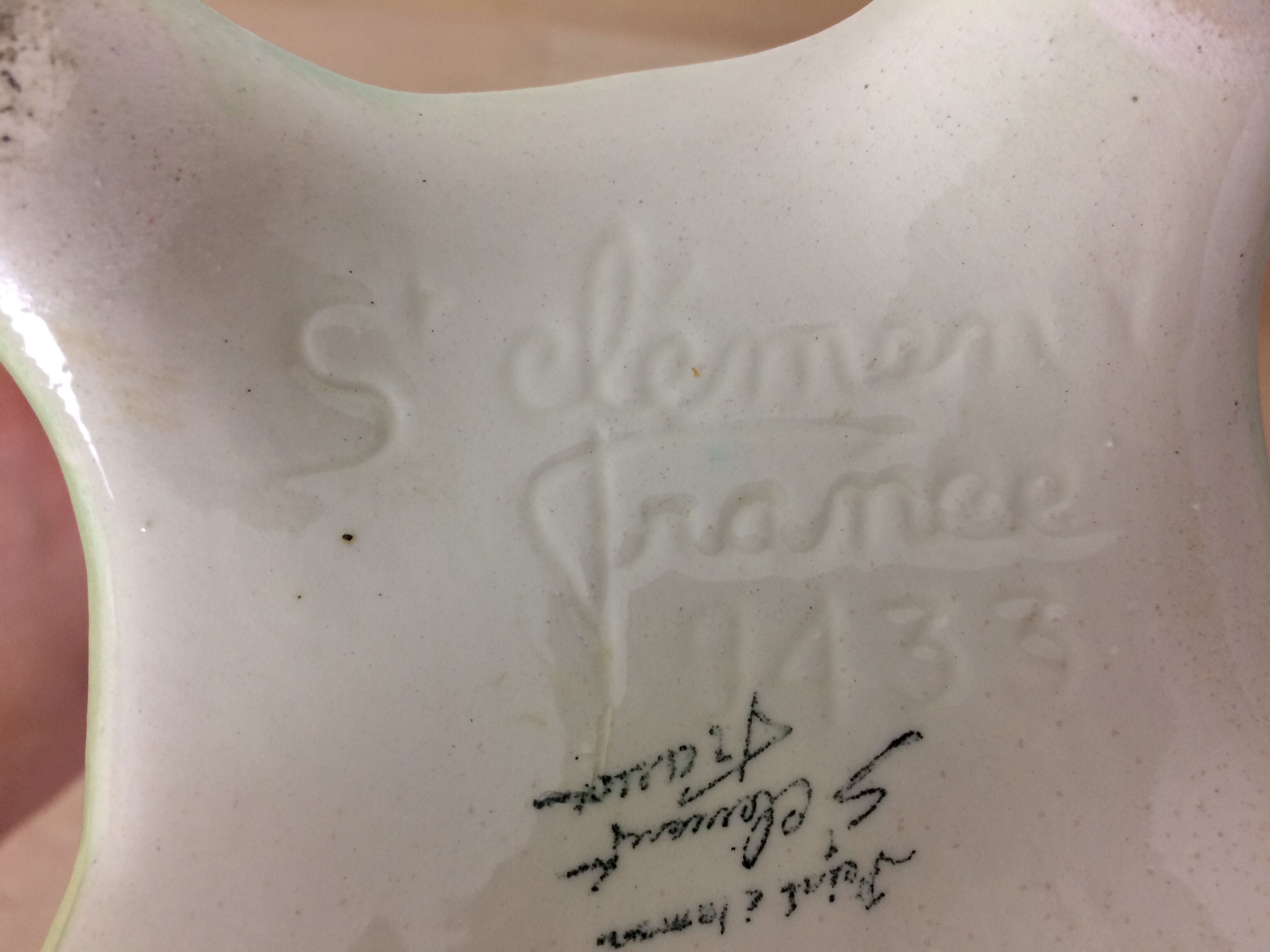 St. Clement's burbotine tulip vase