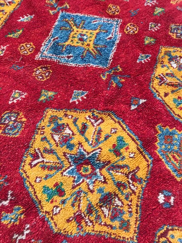 Berber tribal Moroccan former carpet 111x166cm