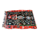 Vintage Multicoloured Hand Knotted Moroccan Berber Boucherouite Rug