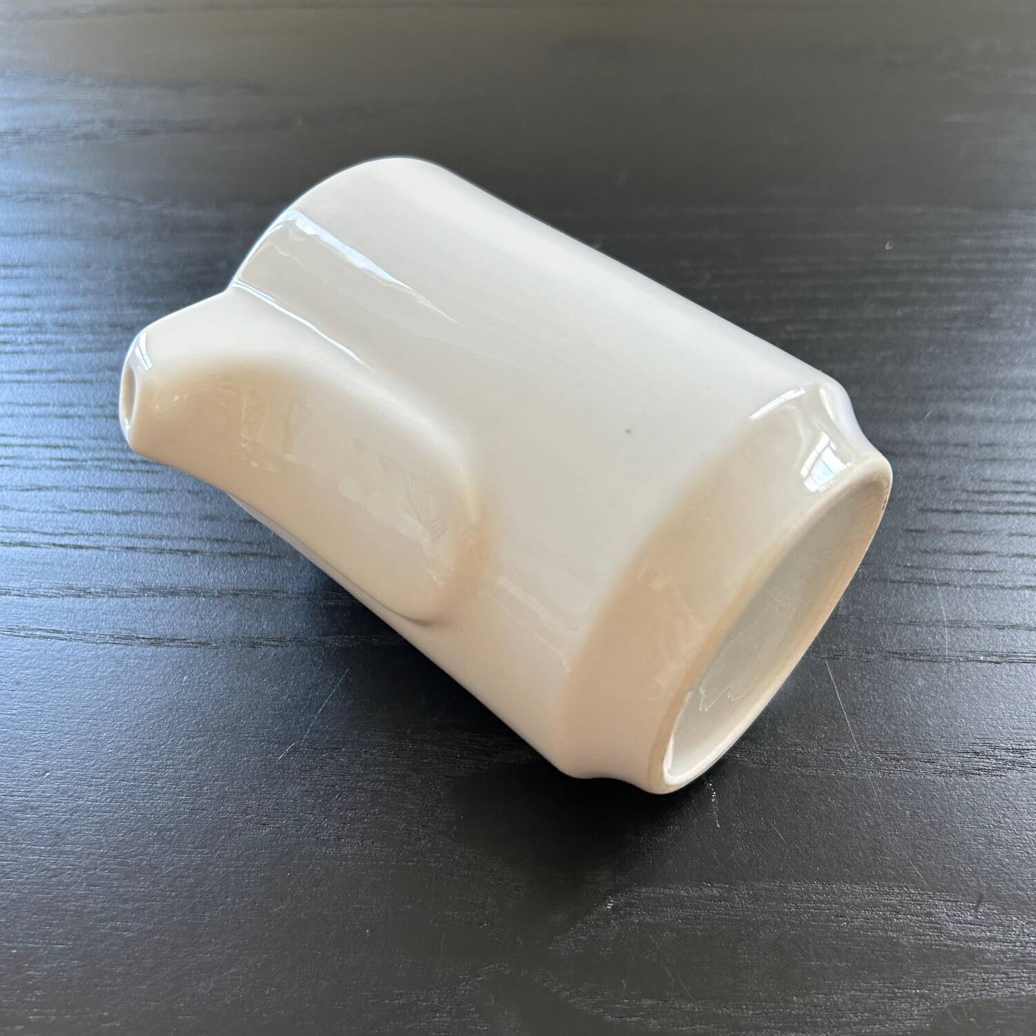 Crémier blanc design 70´s
