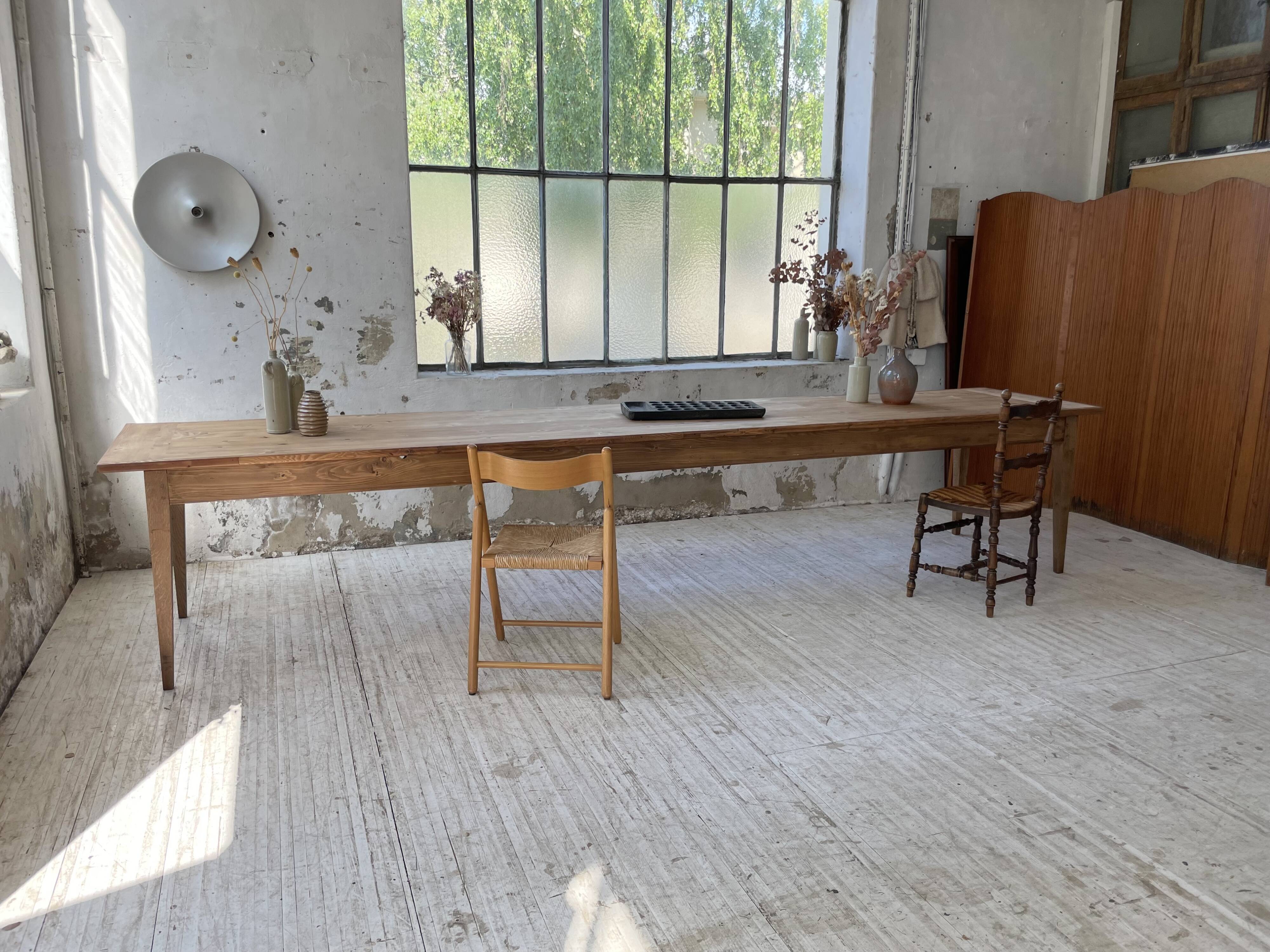 XXL pine farm table 4m