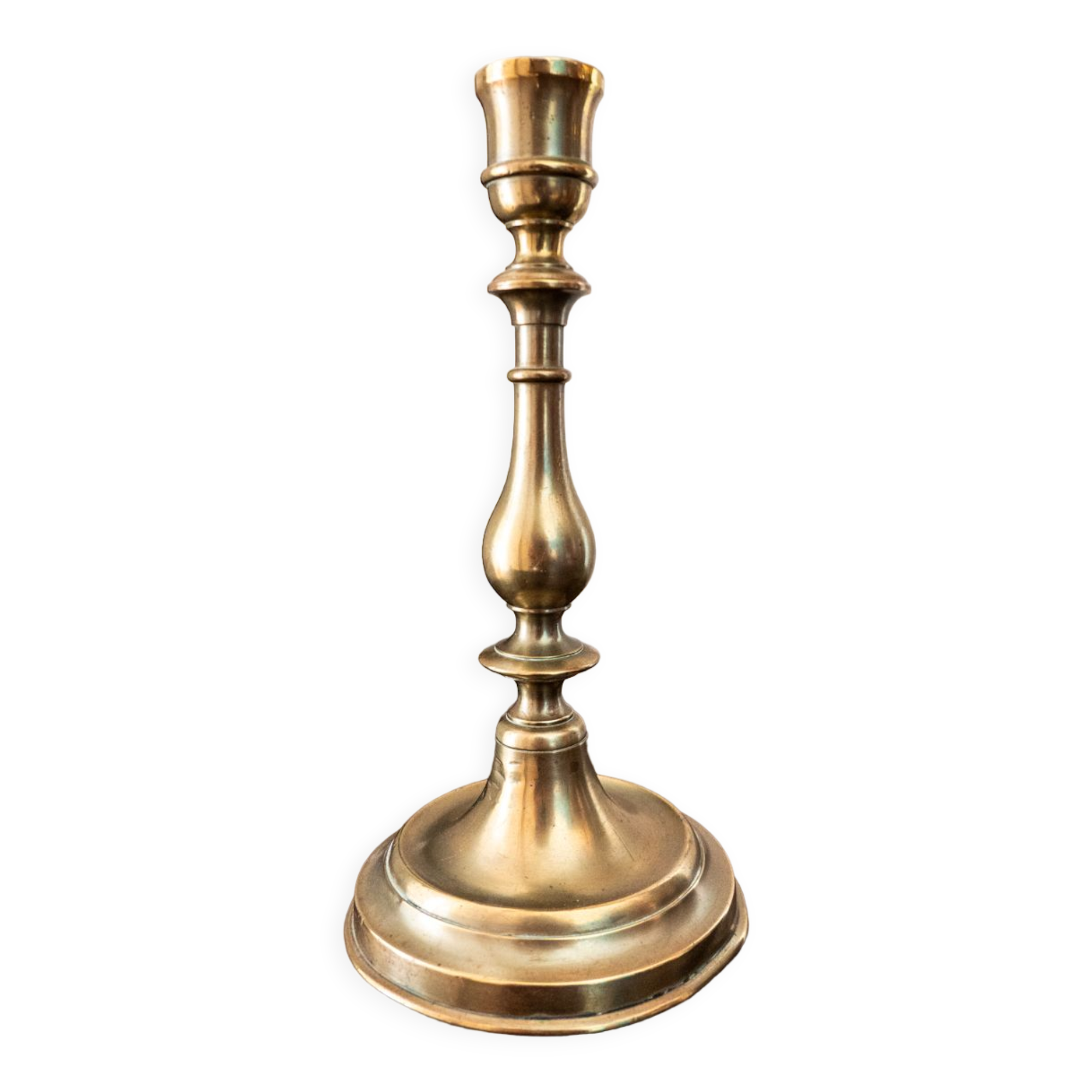 Brass candle holder