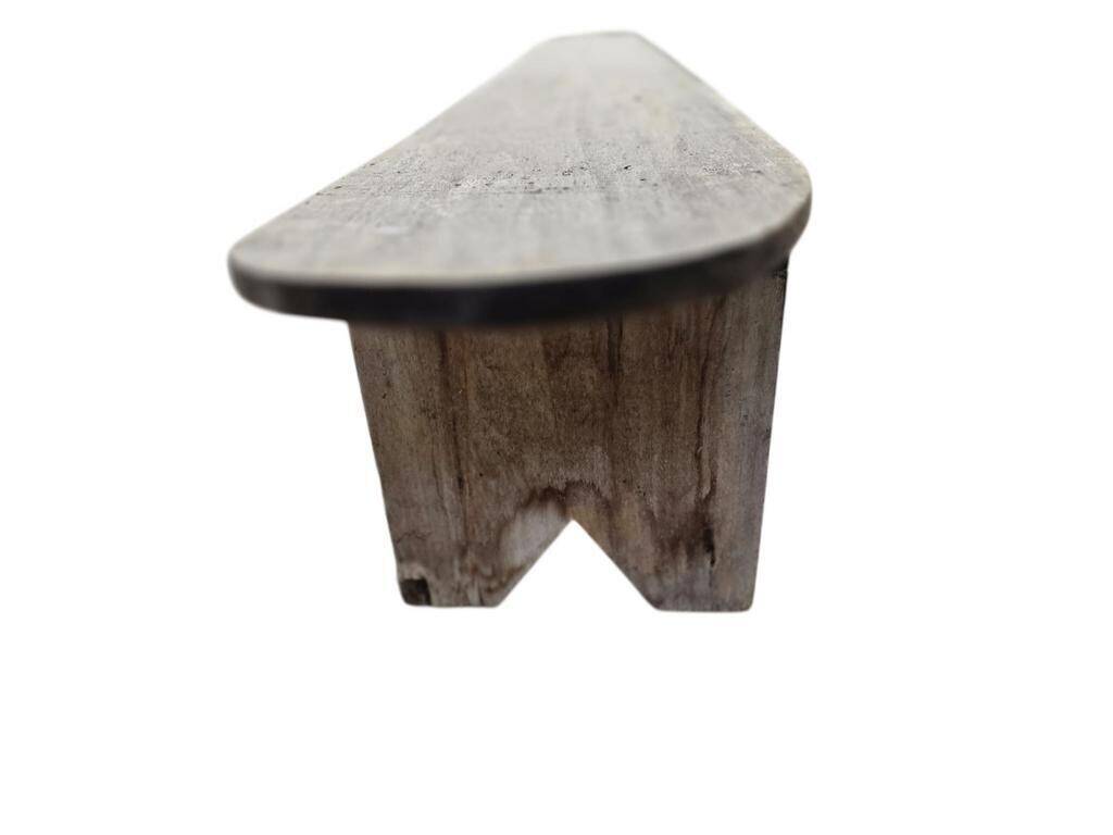 XL vintage wooden bench