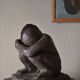 Luciano Viel, Squatting Figure (circa 1960)