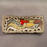 4 ceramic fat lava bowls by Marius Bessone – Vallauris – Mid-century