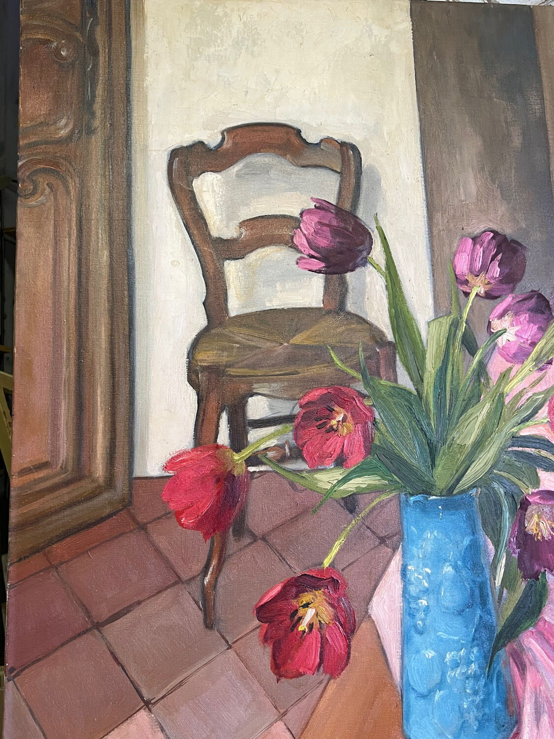 Huile sur toile