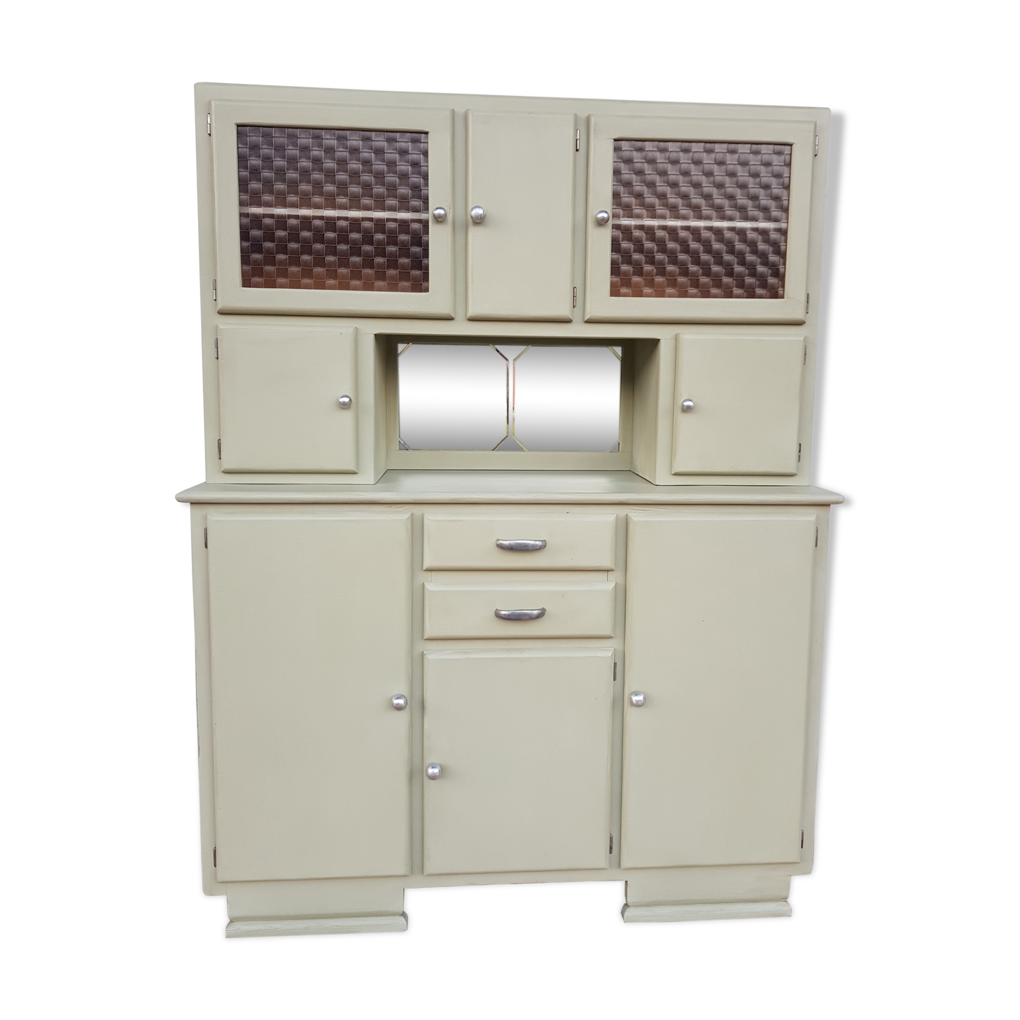 Old furniture style Mado Green/greyed 40s