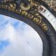 Large and Original Napoleon III Mirror with Inlay of Small Mirrors