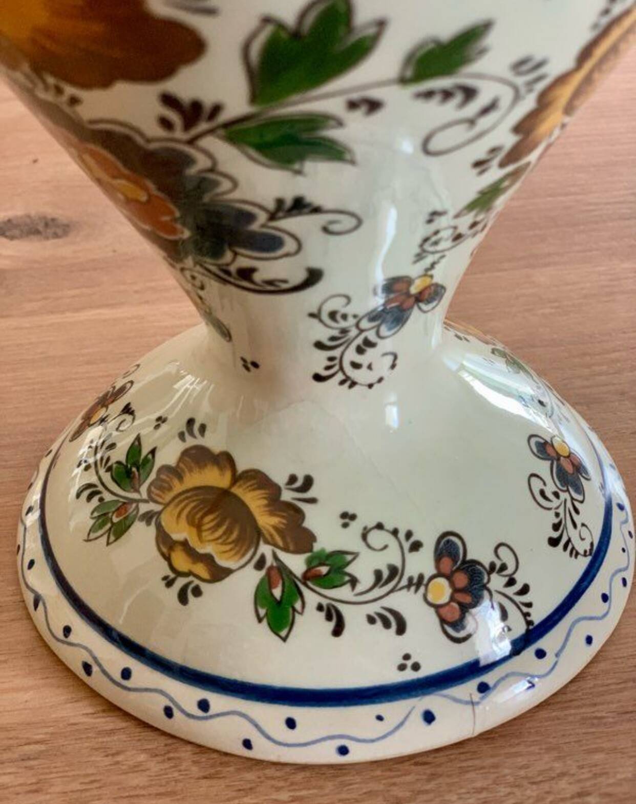 Pichet vintage fleurs