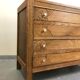 Oak chest of drawers