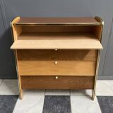 Wooden shoe cabinet, 1960s